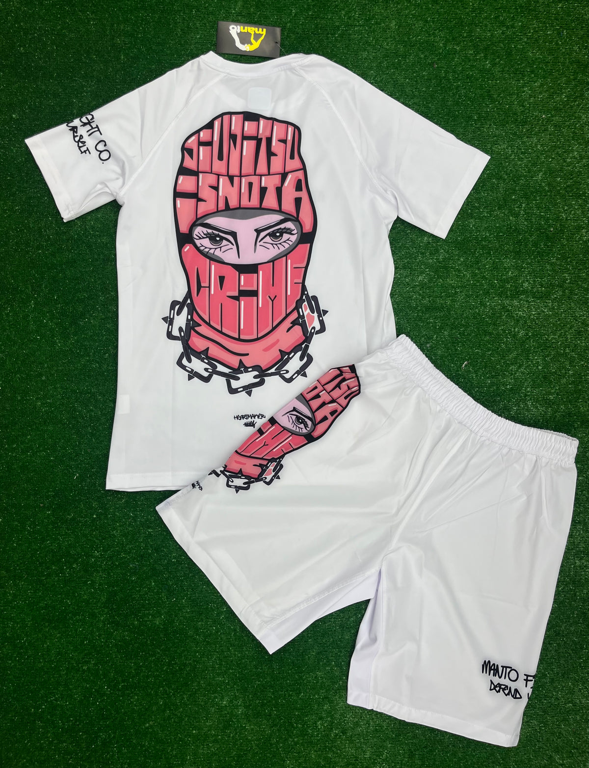 Manto Fight Co. White – Премиум спортен комплект
