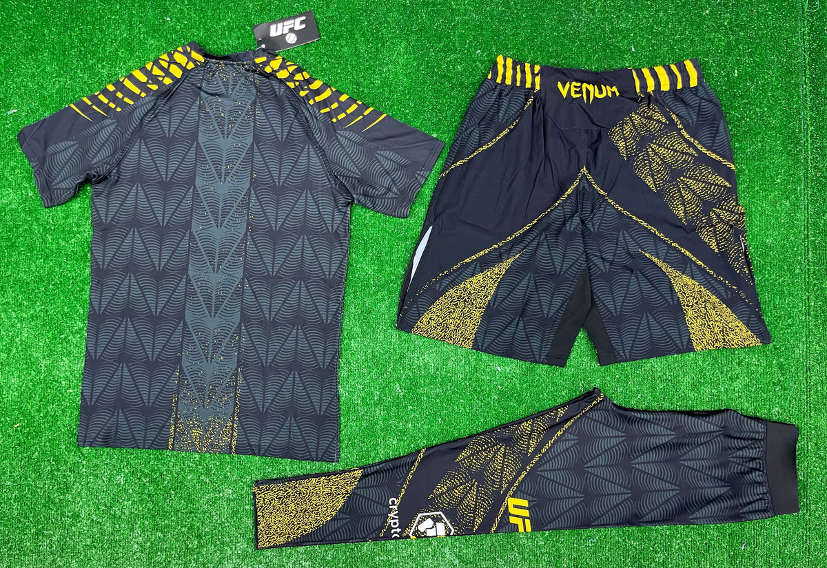 UFC Venum fight kit -спортен екип (тениска + шорти + клин)