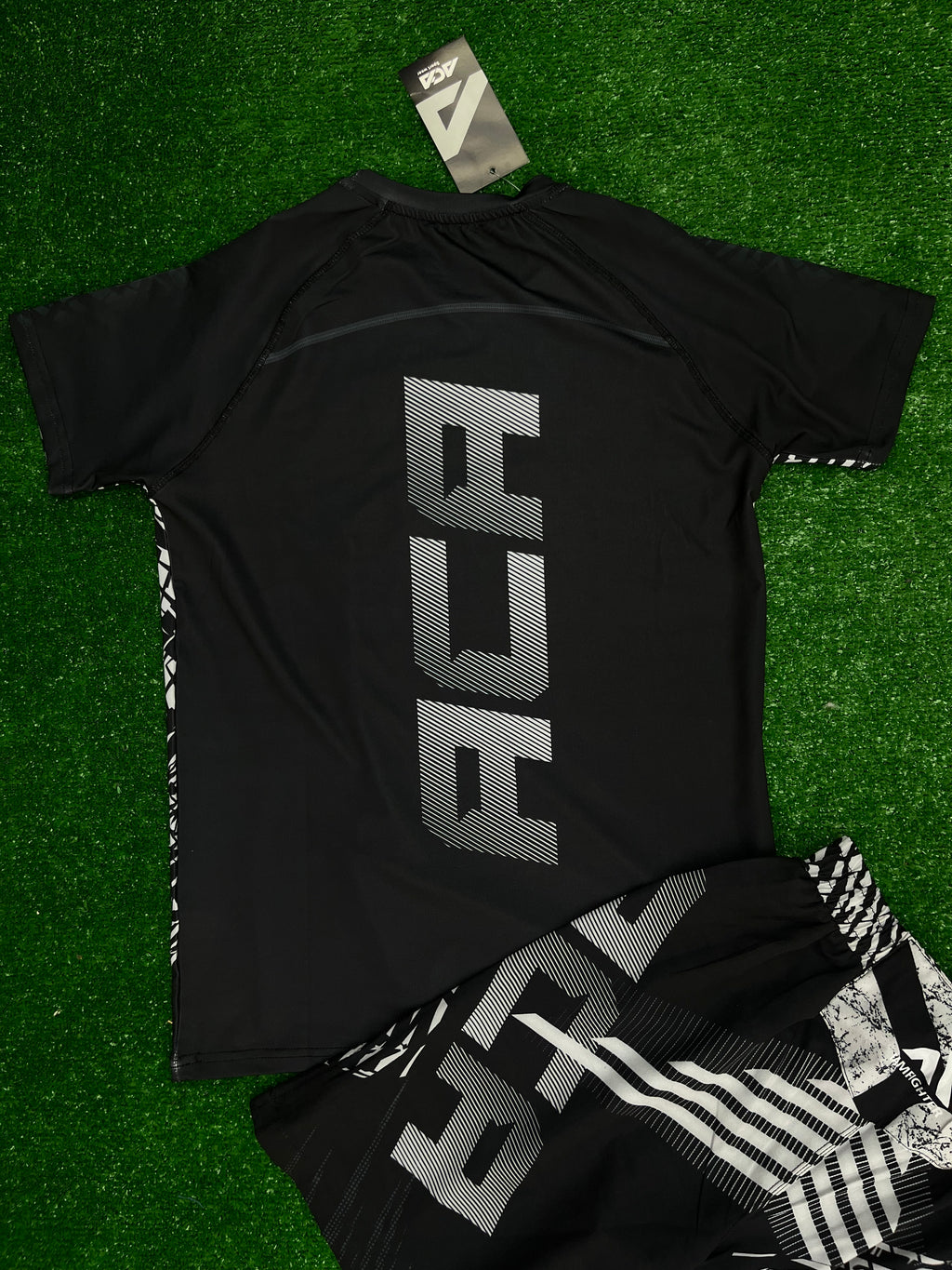 Детски ACA fight kit - черен спортен екип